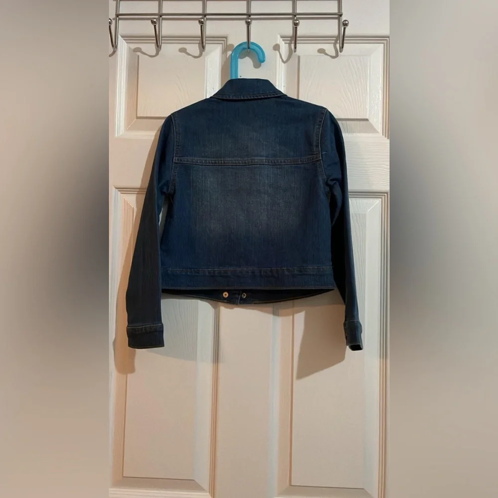 (Z) The Children’s Place Girl's Long Sleeve Denim Jean Blue Jacket, 5/6